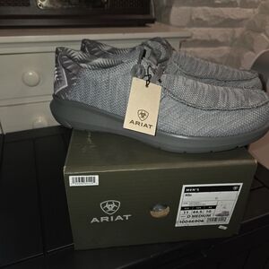 Ariat Men's Gray Light heather gray southwest print Casual Shoes Size 11 Width M